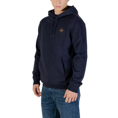 Blue Cotton Hoodie