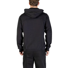 Black Cotton Hoodie