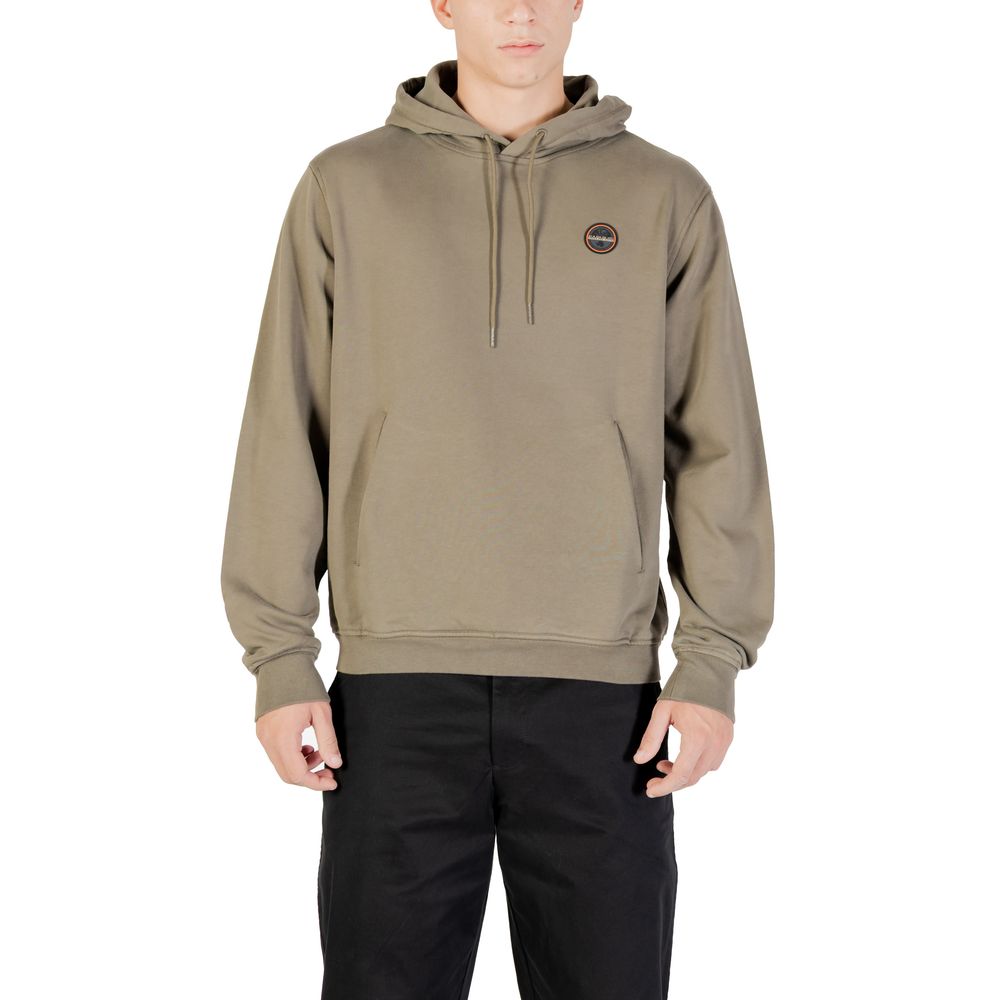 Bicolor Cotton Hoodie