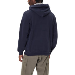 Blue Cotton Hoodie