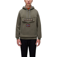 Bicolor Cotton Hoodie