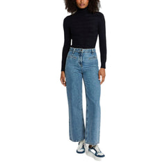 Black Viscose Turtleneck