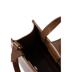 Beige Polyethylene Handbag