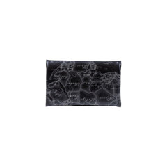 Black Polyethylene Clutch Bag