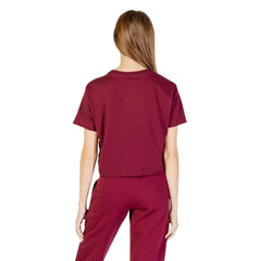 تي شيرت قطني بوردو