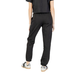 بنطال رياضي أسود من القطن (بنطال تمرين)