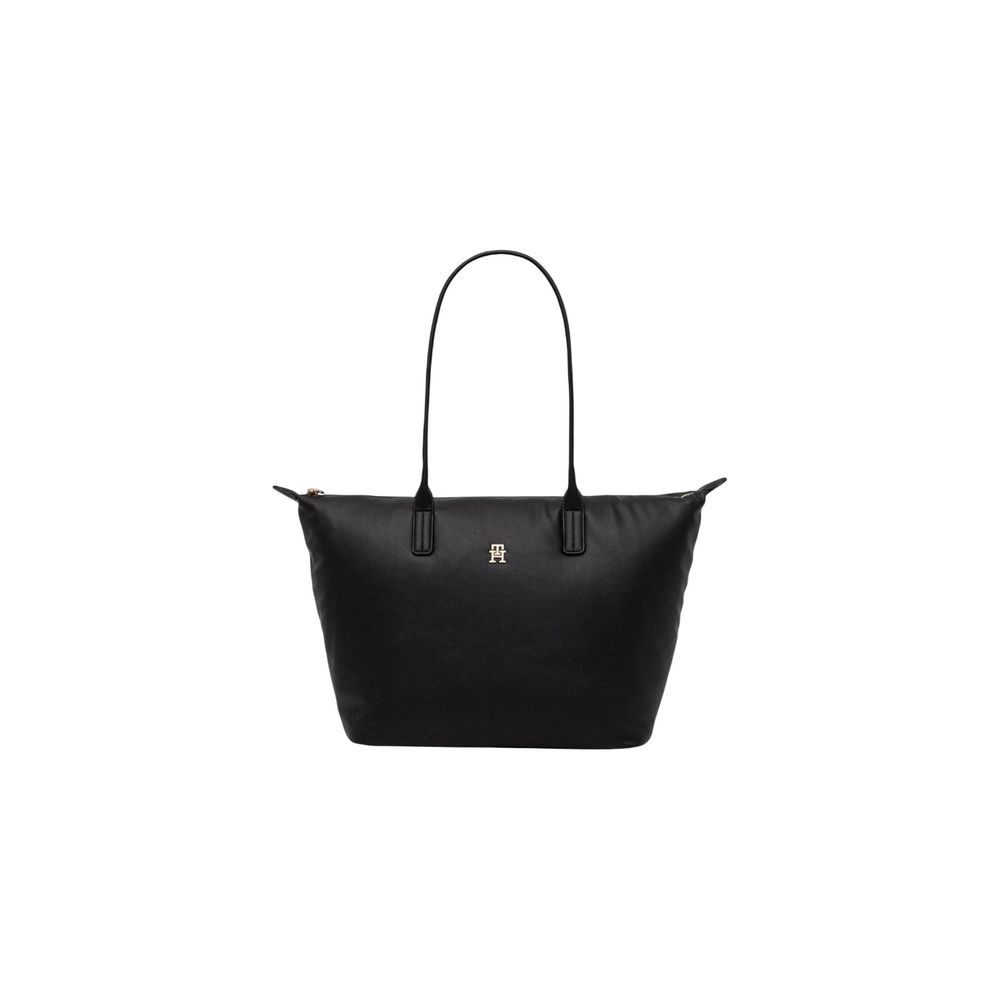 Black Recycled Polyester Handbag
