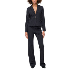 Blue Polyester Blazer