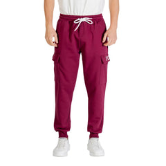 Bordeaux Cotton Joggers (Workout Pants)