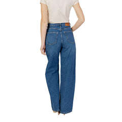 Blue Cotton Relaxed Fit Jeans