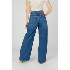 Blue Cotton Relaxed Fit Jeans