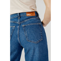 Blue Cotton Relaxed Fit Jeans