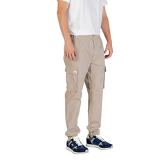 Brown Cotton Cargo Pants