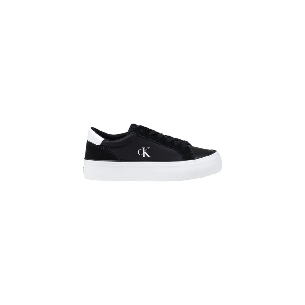 Black And White Recycled Polyamide Platform Sneakers