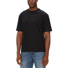 Black Cotton T-Shirt