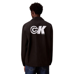 جاكيت أسود من البوليستر