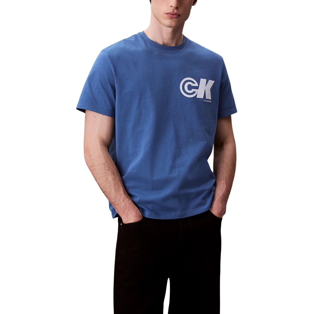 Blue Cotton T-Shirt