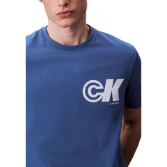 Blue Cotton T-Shirt