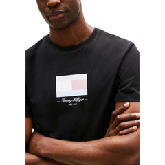 Black Recycled Cotton T-Shirt