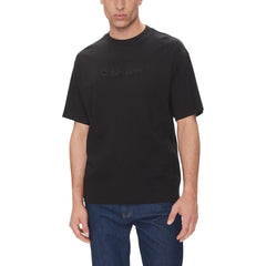 Black Cotton T-Shirt