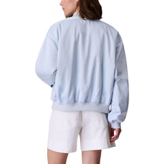 Blue Recycled Polyester Bomber