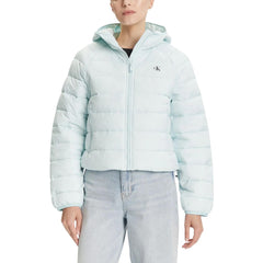 Turquoise Polyamide Shell Jacket