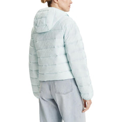 Turquoise Polyamide Shell Jacket