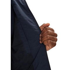 سترة زرقاء من البولي أميد