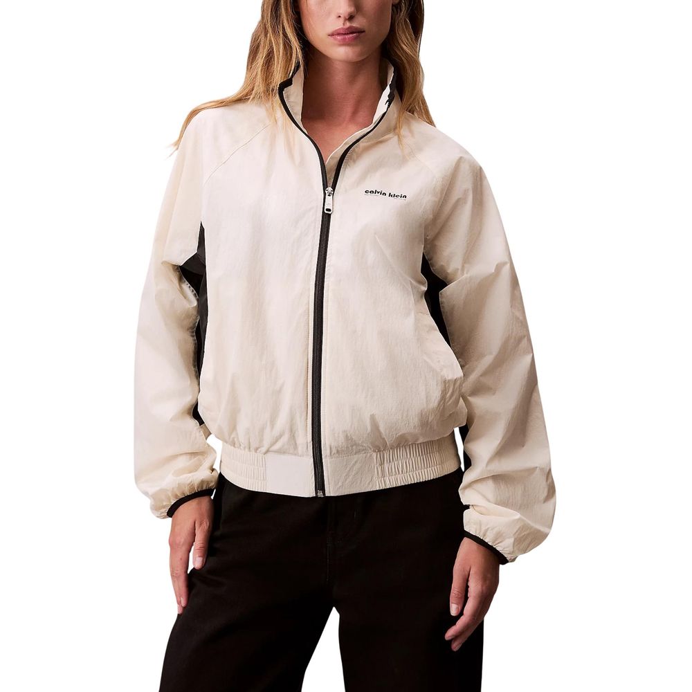 White Polypropylene Shell Jacket
