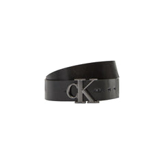 Black Leather Regular Belt