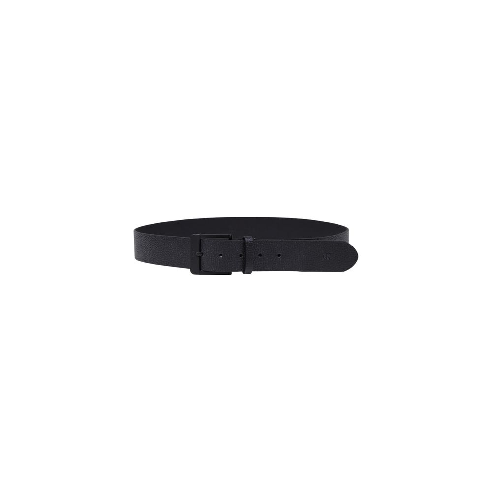 Black Leather Regular Belt