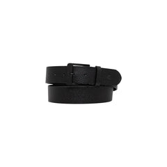 Black Leather Regular Belt