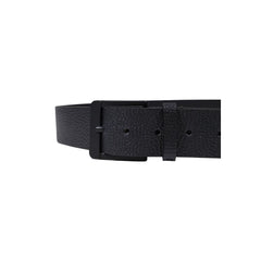 Black Leather Regular Belt