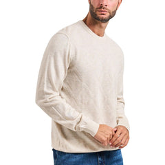 Beige Polyacrylic Sweatshirt