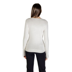 Cream Viscose Sweatshirt
