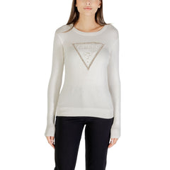 Cream Viscose Sweatshirt