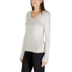 Cream Viscose Sweatshirt