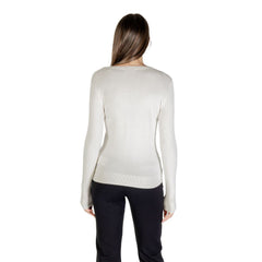Cream Viscose Sweatshirt
