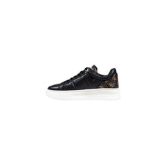 Bicolor Polyester Low Top Sneakers