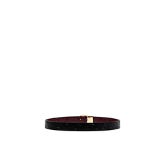Bordeaux Polyester Thin Belt