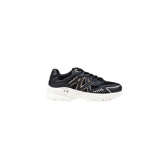 Bicolor Polyester Athletic Sneakers