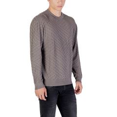 Gray Polyamide Sweatshirt