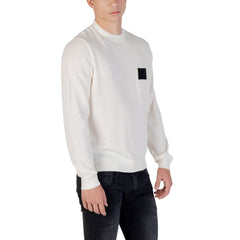 White Marabou Sweatshirt