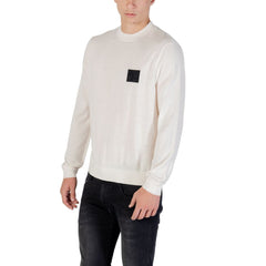 White Marabou Sweatshirt