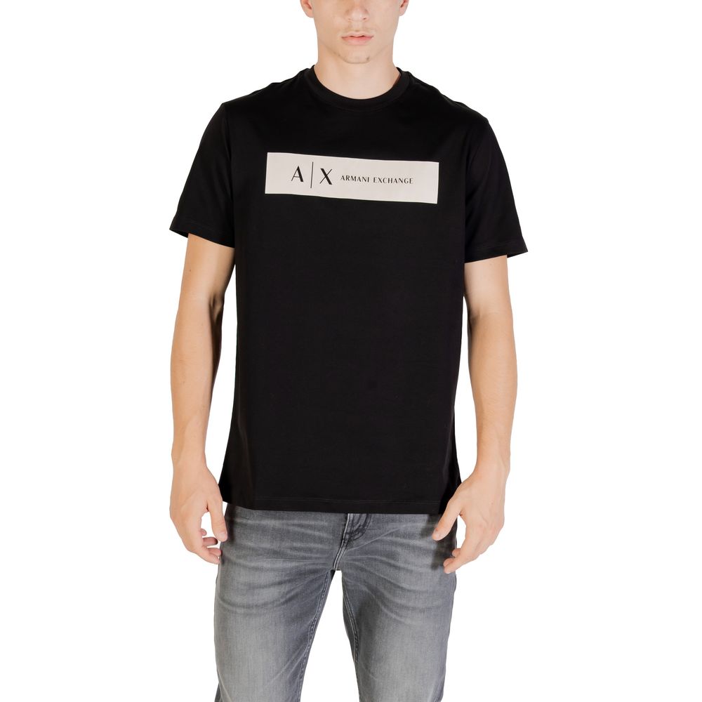 Black Cotton T-Shirt