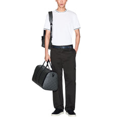 تي شيرت قطن أبيض