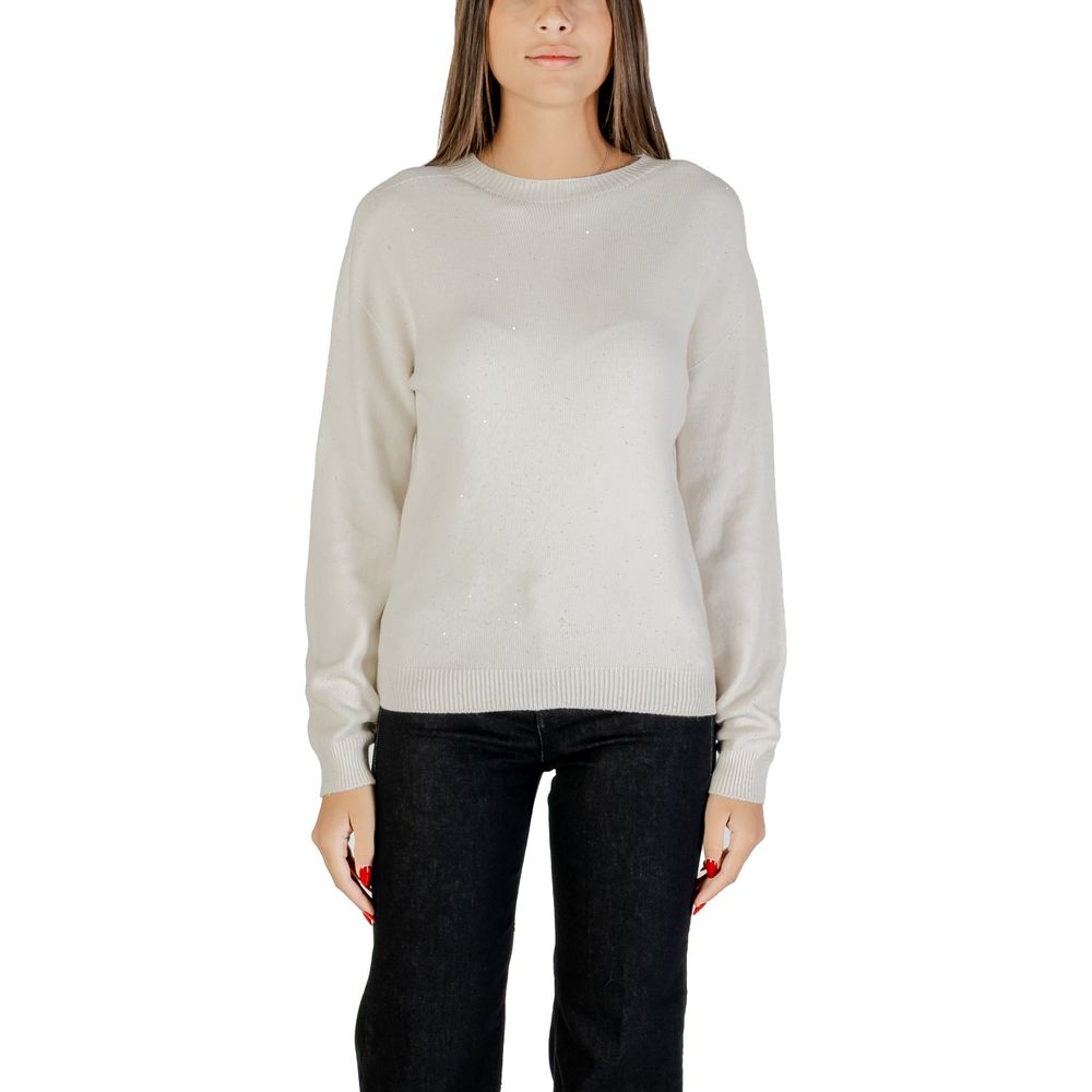 White Viscose Sweatshirt