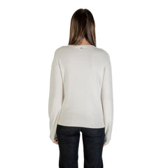 White Viscose Sweatshirt
