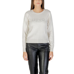 White Viscose Sweatshirt