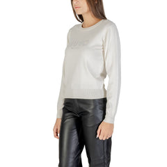 White Viscose Sweatshirt